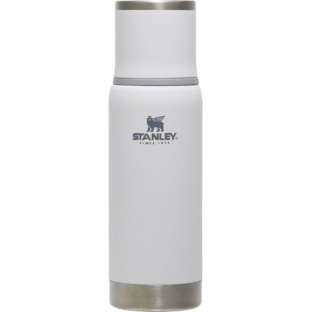 STANLEY Vacuum Adventure Bottle White Vacuum Insulated Water Bottle Thermal Insulation Stainless Steel Bottle Water Bottle Gift Outdoor Warranty