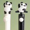 Шариковая ручка Kawaii Panda Креативные вращающиеся гелевые ручки Милые письменные принадлежности Школьные канцелярские принадлежности Подарки для студентов