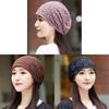Summer Ladies Loose Fit Floral Pattern Cotton Polyester Hat With Waterdiamond Embellishments