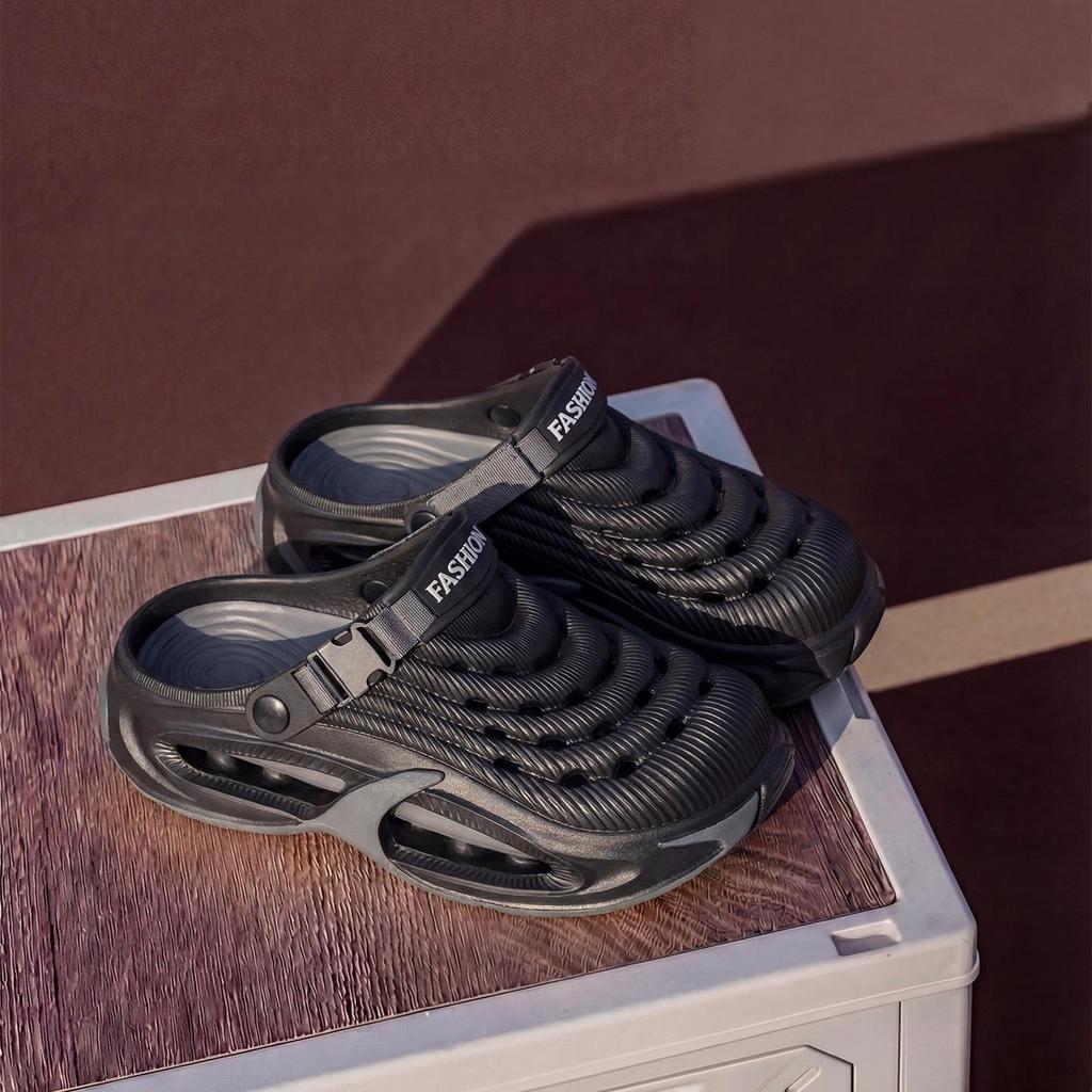 Men's Stylish Non-slip Height-increasing Thickened Sandals - Extra Large Size, Ultra Soft Comfort