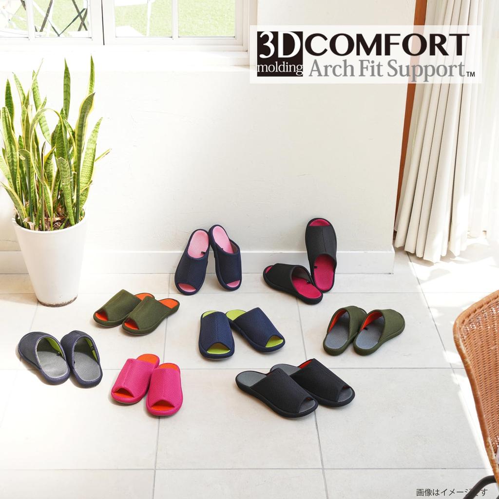 Тапочки Okamura размера LL, черные,