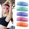 Эластичная спортивная повязка на голову для спортзала, противоскользящая женская и мужская дышащая повязка для волос для баскетбола, фитнеса, йоги, волейбола, велоспорта