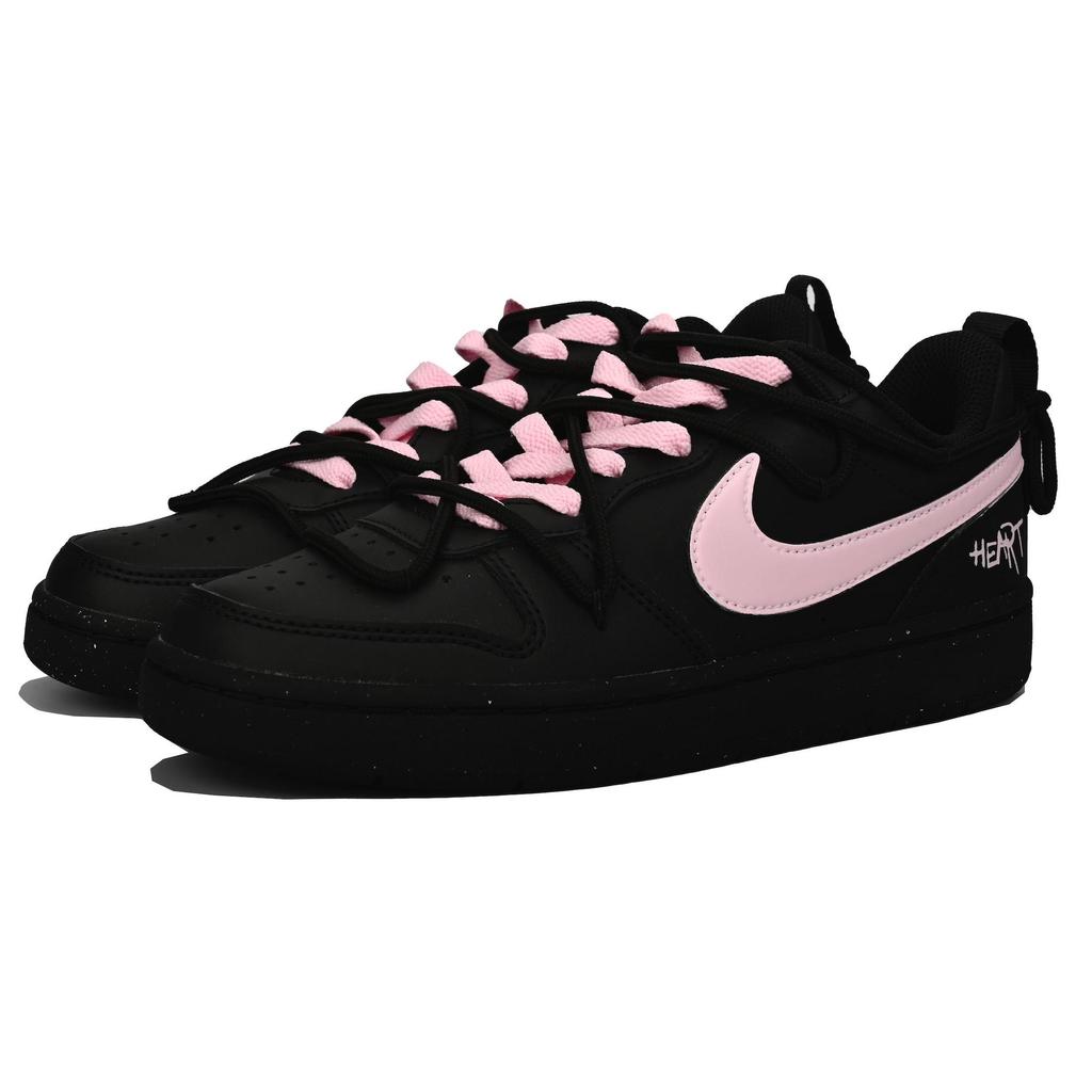 Nike Sleeping Sweetheart Vlad Low top Skateboard Shoes GS Black Pink DV5456-002(Team33- )
