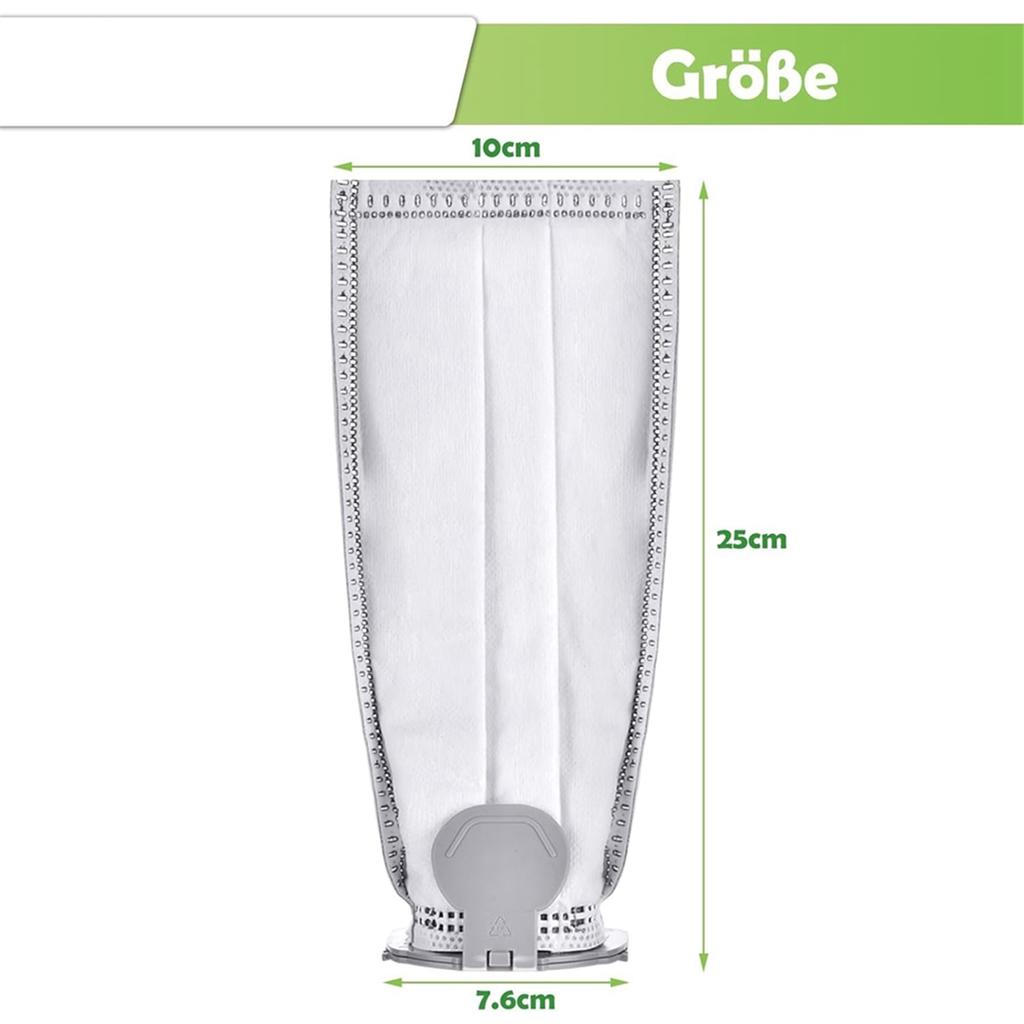 VK7 Vacuum Cleaner Bags for Vorwerk Kobold VK7 FP7 Premium Filter Bag Replacement Vacuum Cleaner Bags