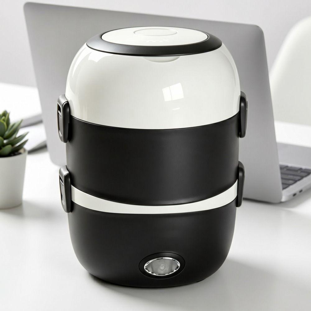 Travel Electric Lunch Box Plug In Food Warmer Steamer Thermal Food Container Home Use