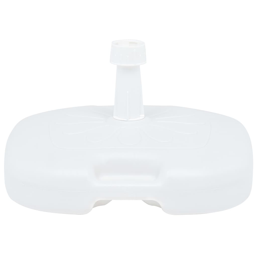 Sun Umbrella Base Sand Water 16 L White Plastic