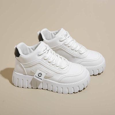 Кроссовки на средней толстой подошве для женщин, теннисные женские кроссовки, мокасины женские, спортивные, ретро, колледж, хитовые дизайнеры, эстетичные