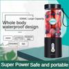 530ML Portable Multifunctional USB Charging Juice Cup Electric Fruit Juice Mixing Cup Mini Juicer Food Supplement Machine