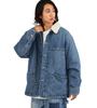 Lee DUNGAREES Lightly Used Wash Denim Jacket with Boa Coverall Men's