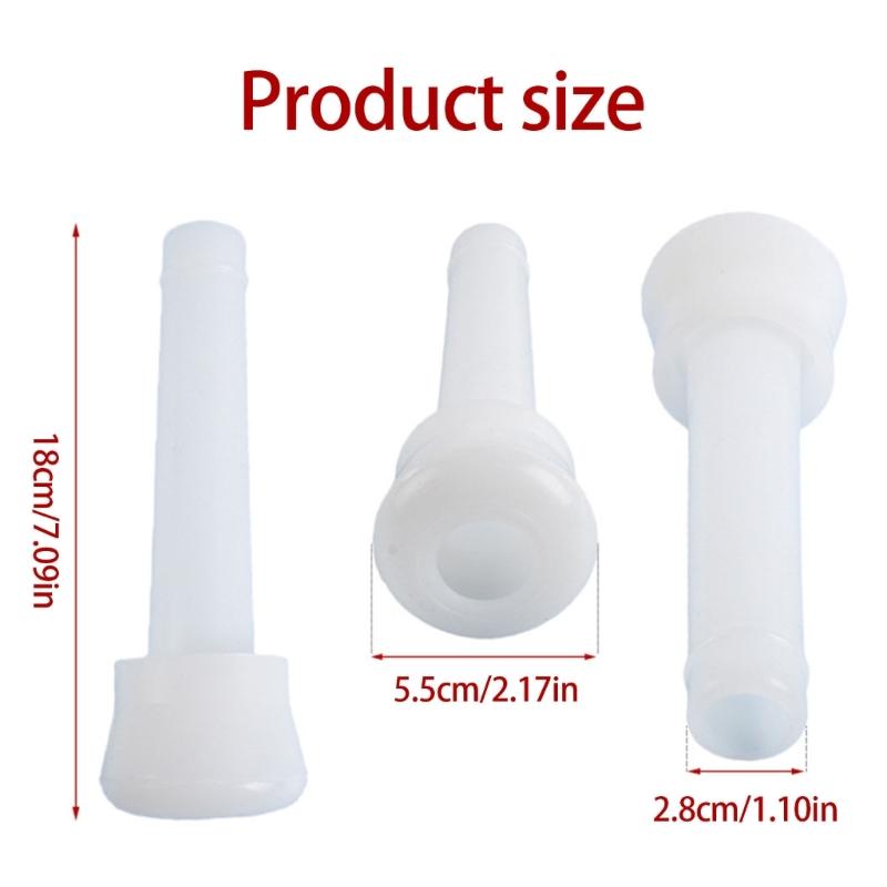 Soft Silicone Milking Liners for Cow Milking Machine Easy Installation and Gentle on Suction for Dairy Farm Use 2Pcs