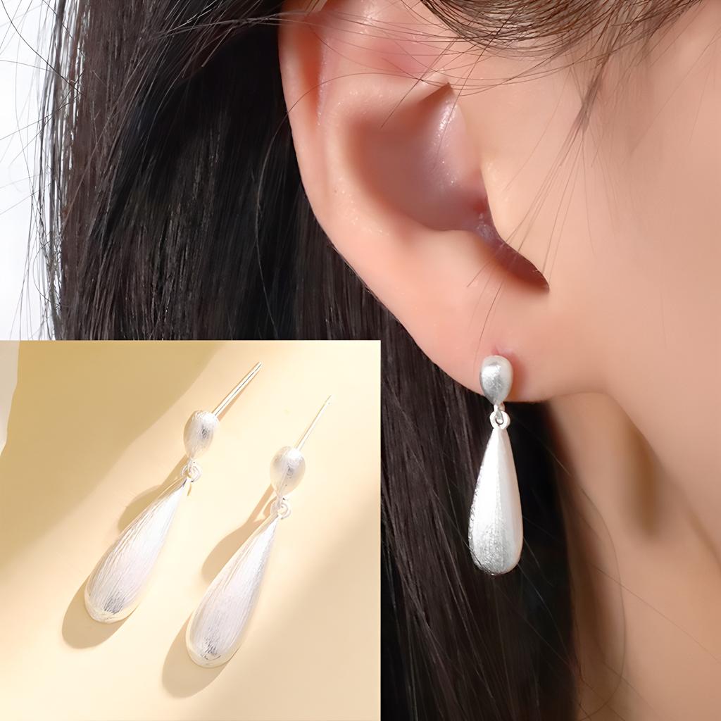 VENTFILLE 925 Sterling Silver Bow Knot Pearl Earring for Women Versatile Korean Design Gift Jewelry Dropshipping