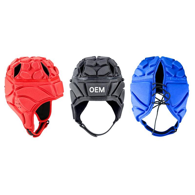 Soccer Goalkeeper Head Protector Foam Helmet Football Training Safety Lightweight Breathable Headgear
