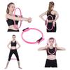 Pilates Ring Fitness Ring with Non Slip Handles Flexible Resistance Exercise Equipment Portable for Thighs Abs and Legs