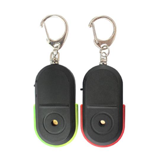 Anti-loss Device Key LED Lights Easy Finder with Whistle Activation To Use Battery Powered