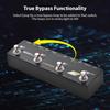 Педаль гитарного эффекта Btuty Loop Box с выбором канала и True MOSKYAUDIO 3-х кратным обходом, Алюминиевая, Вход/Выход 6,35 мм,