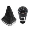 For VW Volkswagen Polo 6C 2015 2016 2017 2018 5/6 Speed Gear Shift Knob Gaiter Boot Cover Case Car Styling Accessories