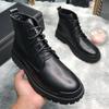 Ботинки Martin мужские британские ботинки Tooling Boots высокие с 6 отверстиями на толстой подошве боевые тренировочные ботинки мужские ботинки мужские M07