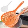 1Pcs Skimmer Plastic Spoon Anti-scald Colander Strainer New Food Straining Spoon