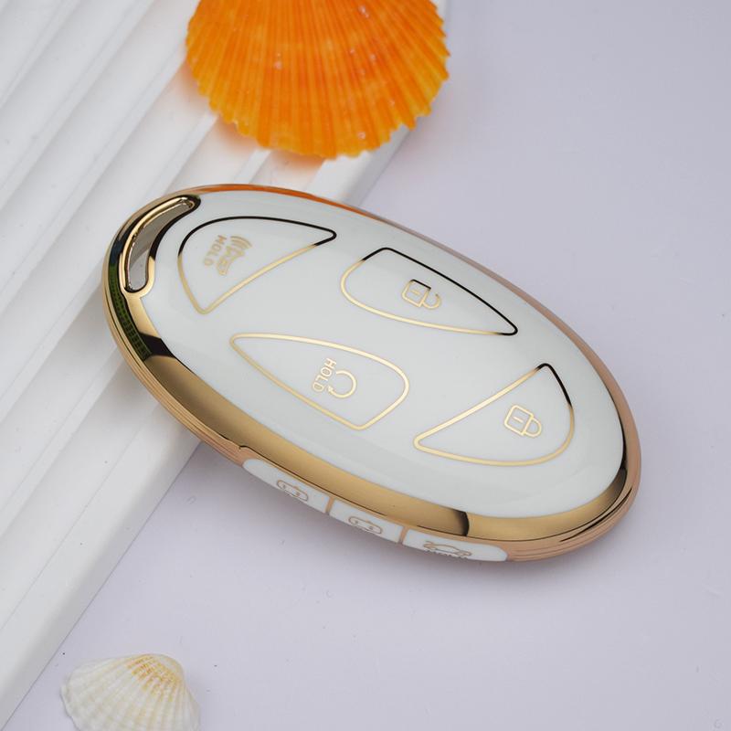 5 7 Bottons NEW TPU Car Key Case Cover Shell for Hyundai Grandeur GN7 Kona Ev 2023 Car Smart Romote Key Fob Protetor Accessories