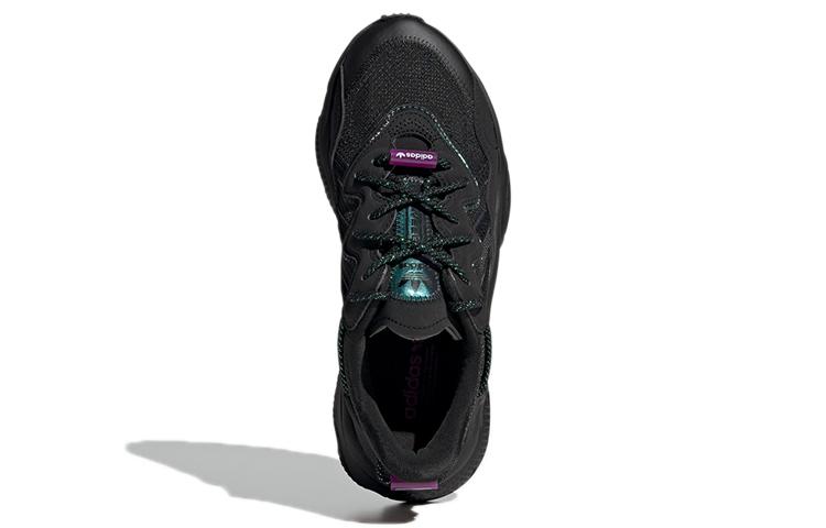 adidas Женские Ozweego 'Черный Зеленый Соник'