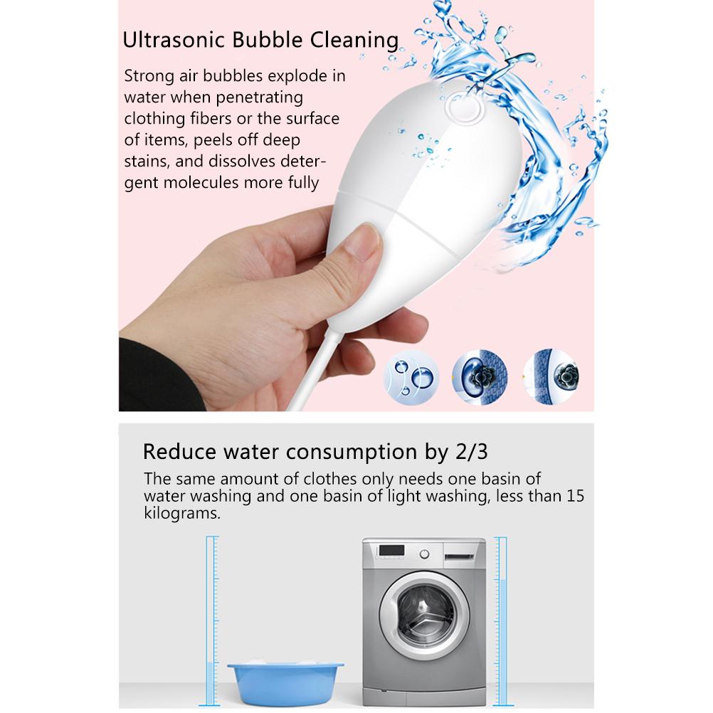 Портативная посудомоечная машина Ультразвуковой очиститель пузырьков Электронная посудомоечная машина Овощи и фрукты