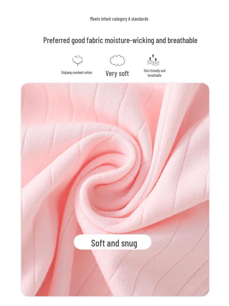 Хлопковый ромпер с длинными рукавами и шнуровкой для малышей с дизайном бабочки для весны и осени