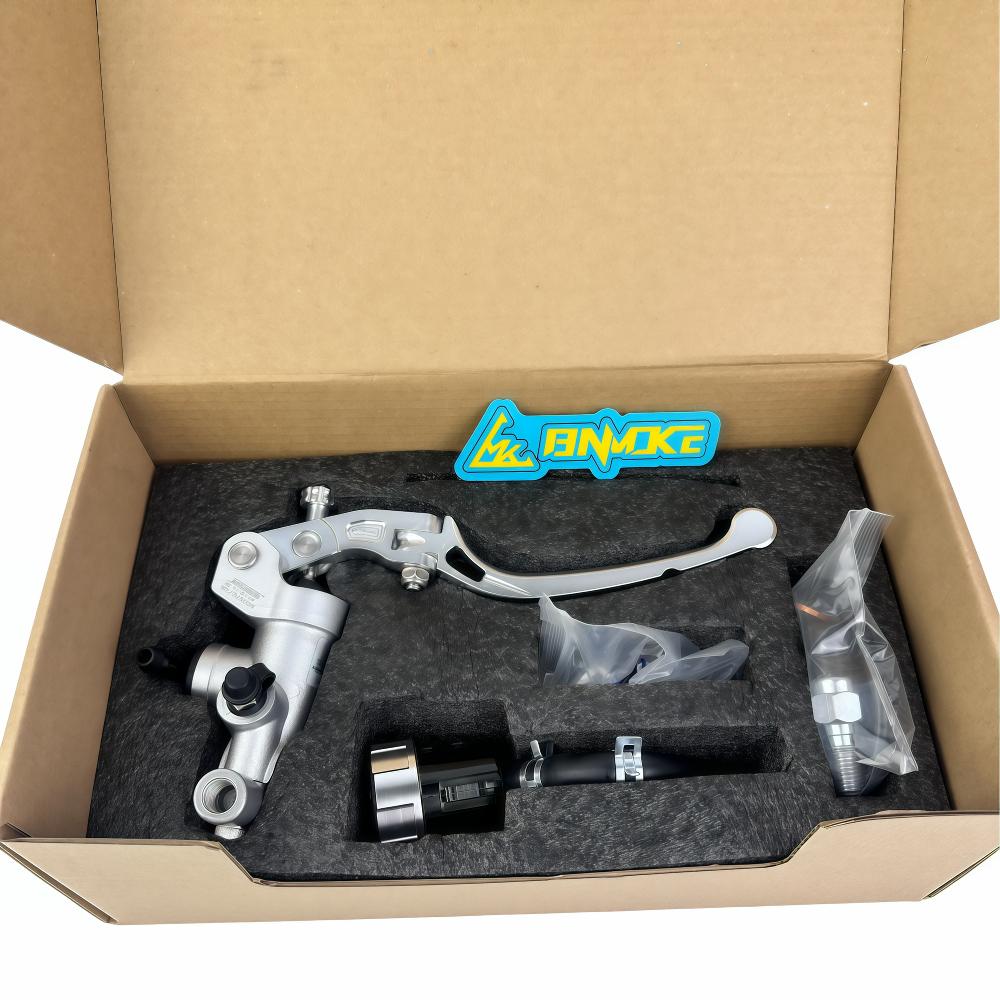 15mm Piston Motorcycle Foldable Clutch Brake Lever Anti-Drop CNC Aluminum Adjustable Universal Modification Accessories Upgrade