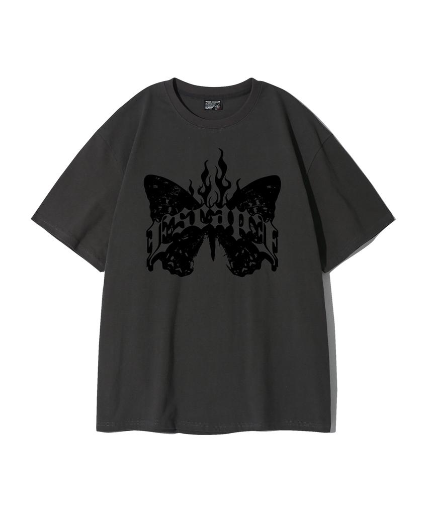ELIMENO El Escape Short Sleeve T-Shirt Charcoal
