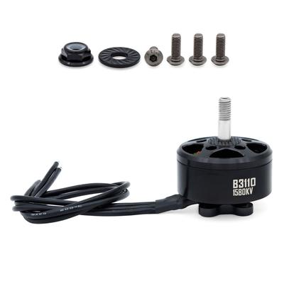 14-полюсный бесколлекторный двигатель с валом M5, силиконовый провод 18AWG 250 мм для FPV квадрокоптера с дистанционным управлением