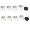 uxcell 78dB Electret Microphone Pickup, 10mm x 7mm Cylindrical Electret Condenser Microphone with Solder Joints for PCB, 10 Pieces