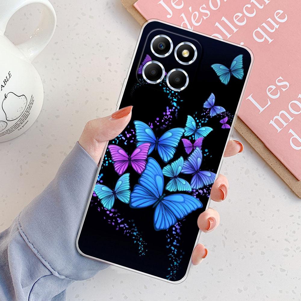 Чехол для Honor X8b LLY-LX1 Чехол для Honor X8A CRT-LX1 Ударопрочный Прозрачный Мягкий Силиконовый Чехол для Телефона Huawei Honor X8 5G Coque Fundas
