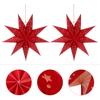 Home Decors Xmas Ornament Nine-pointed Star Star Lamp Shades Christmas Lanterns Hanging Pendants