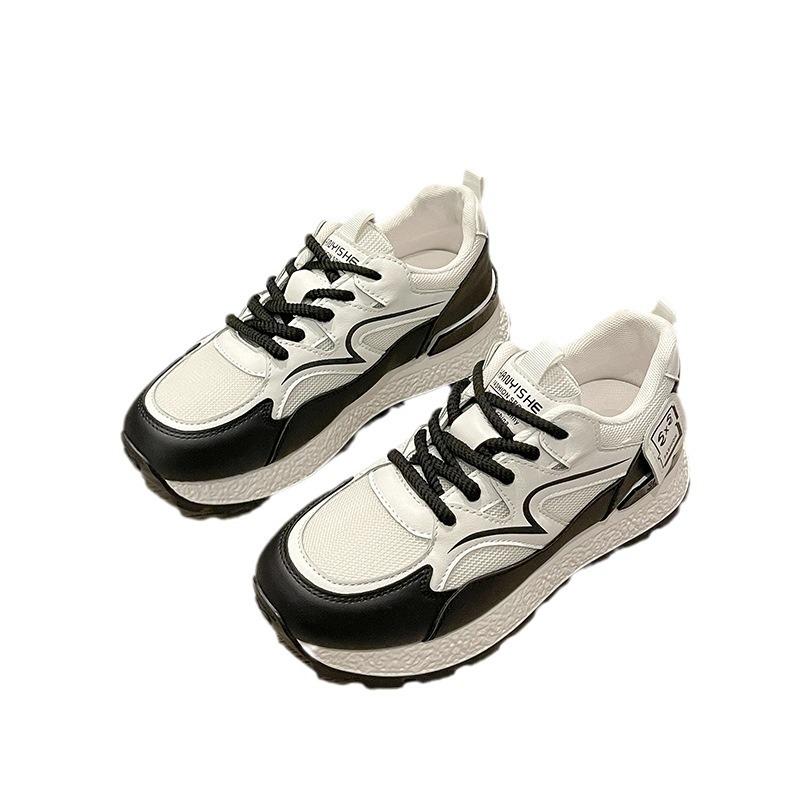 Sports and leisure running shoes women's spring and summer 2025 new versatile shoes platform dad shoes Internet celebrity Forrest Gump shoes