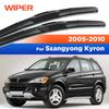 Для Ssangyong Kyron 2005-2010 2006 2007 2008 2009 Дворники Передние Щетки Стеклоочистителя Лобовое Стекло Окно Щетка 22"+19"