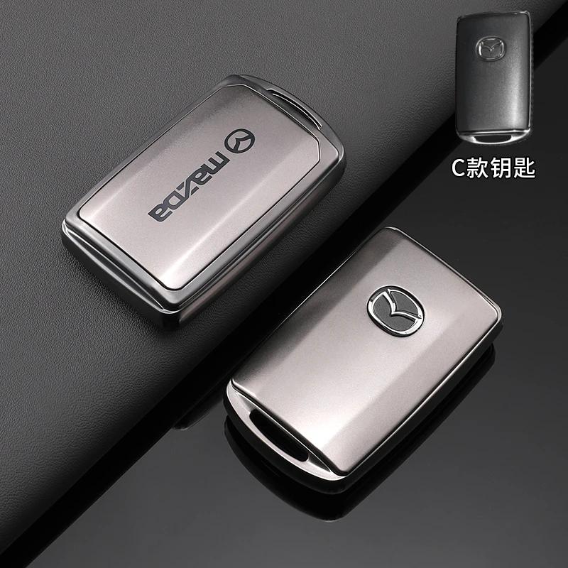 TPU Car Remote Key Case Cover For Mazda 2 3 6 Atenza Axela CX-5 CX5 CX-30 CX-3 CX-4 CX-5 CX7 CX-9 MX5 2015 2016 2017 2018 2019 h3