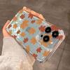 Autumn Warm Maple Leaf Print Phone Case for iPhone 17 16 15 14 13 12 11 16E Series Pro Max Plus Double Layer Protection