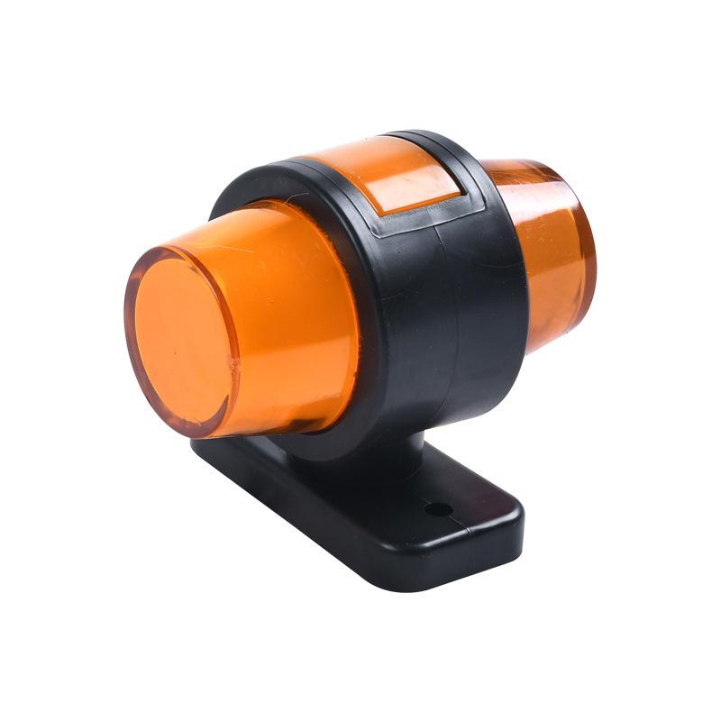 2PCS Double Face with Side Light Lorry Truck Outline LED Lamps Car Side Marker Lights Caravan Indicators Rear Warning Lamp