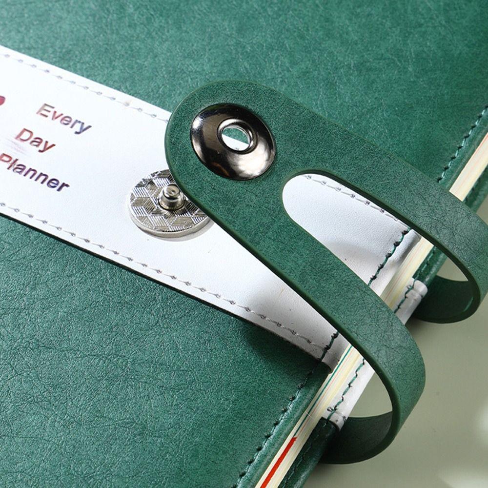 English A5 Agenda Planning Notebook Wear-resistant To-do List Notebook Stationery