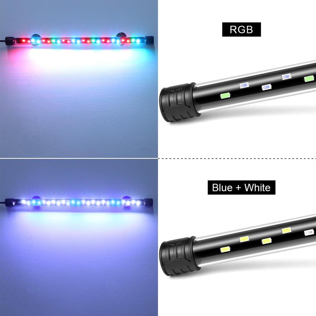 Aquarium LED Bar Light Waterproof Fish Tank Light 18/22/38/48 CM Underwater Aquario Lamp Aquariums Decor Lighting 220V EU Power