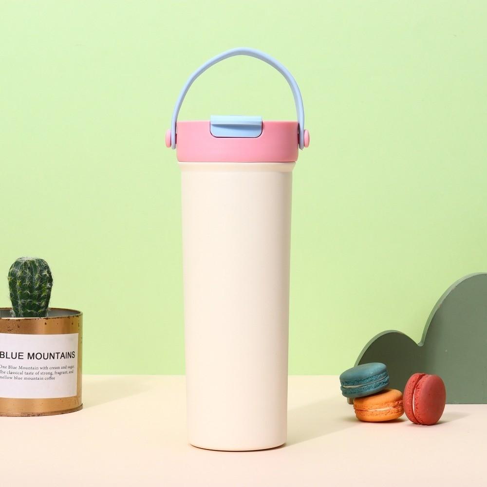 Bowknot Insulated Cup Stainless Steel Thermal Car Coffee Cup New Water Bottle  Travel