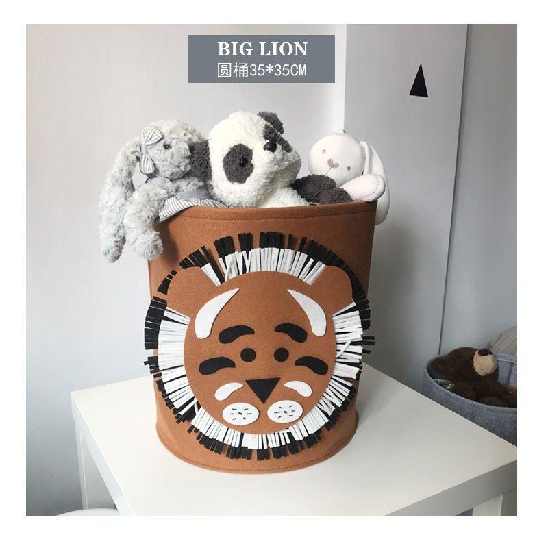 Корзины для хранения мультфильмов для детских игрушек, товары для хранения дома