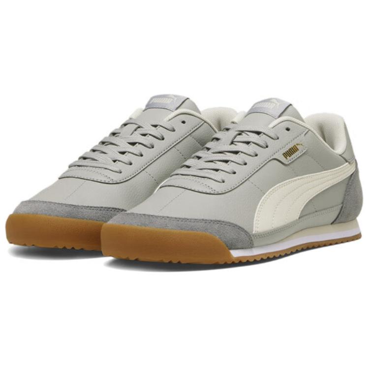 Puma Turino Унисекс Белые Черные Низкие Повседневные Кроссовки 397646-03