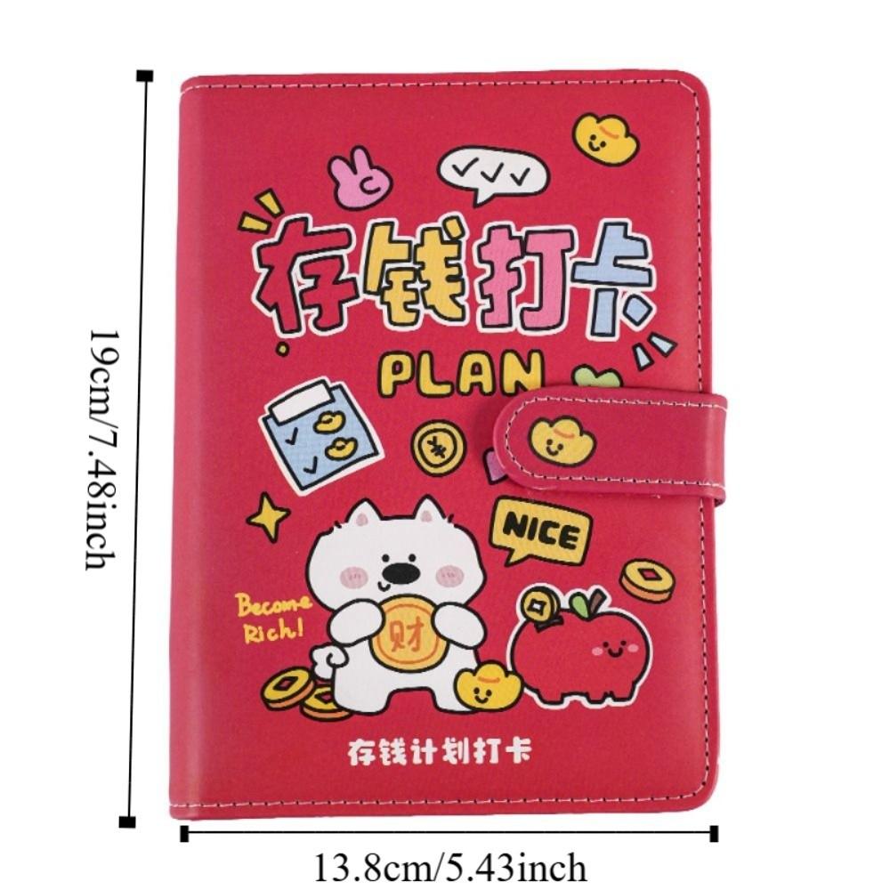 Справочник Кошелек для хранения денег Папка для сбережений Книга учета Съемный бюджетный органайзер с замком Семья