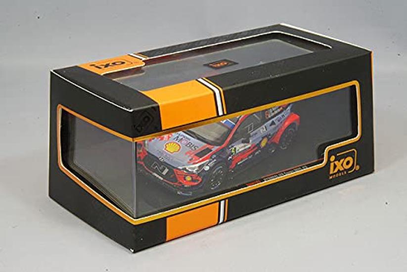 IXO Scale Hyundai i20 Coupe WRC 2020 Ралли Сардинии Баррио 1/43 #6 D. Глухой/C.D.