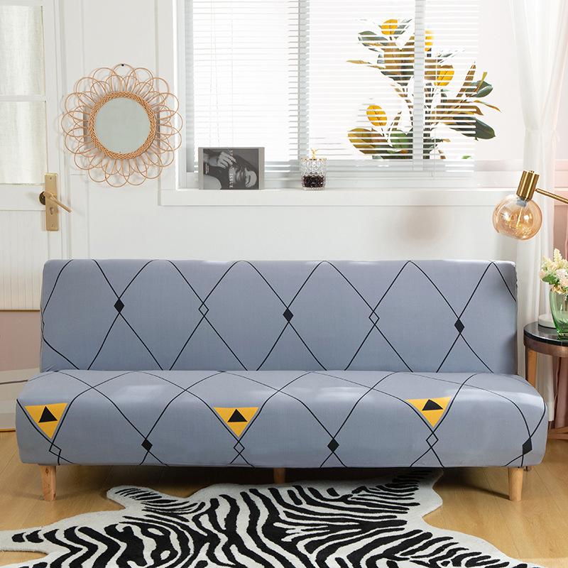 All-Inclusive Folding Sofa Bed Cover Stretch One-Piece Sofa Cover Without Armrest Can Be Used Directly