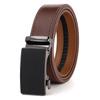 PULO Alloy Automatic Buckle Fashionable Men's Genuine Leather Belt High-end Simple Belt
