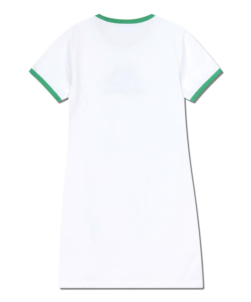 Lee Woman Graphic Mini Dress White