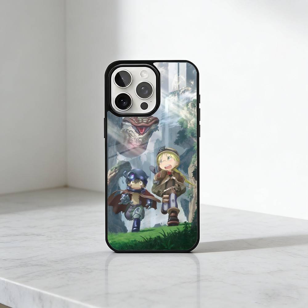 M-Из Бездны Рег и Рико Чехол для телефона для iPhone 17, 16, 15, 14, 13 Plus, Pro Max Магнитный для Magsafe Беспроводная зарядка