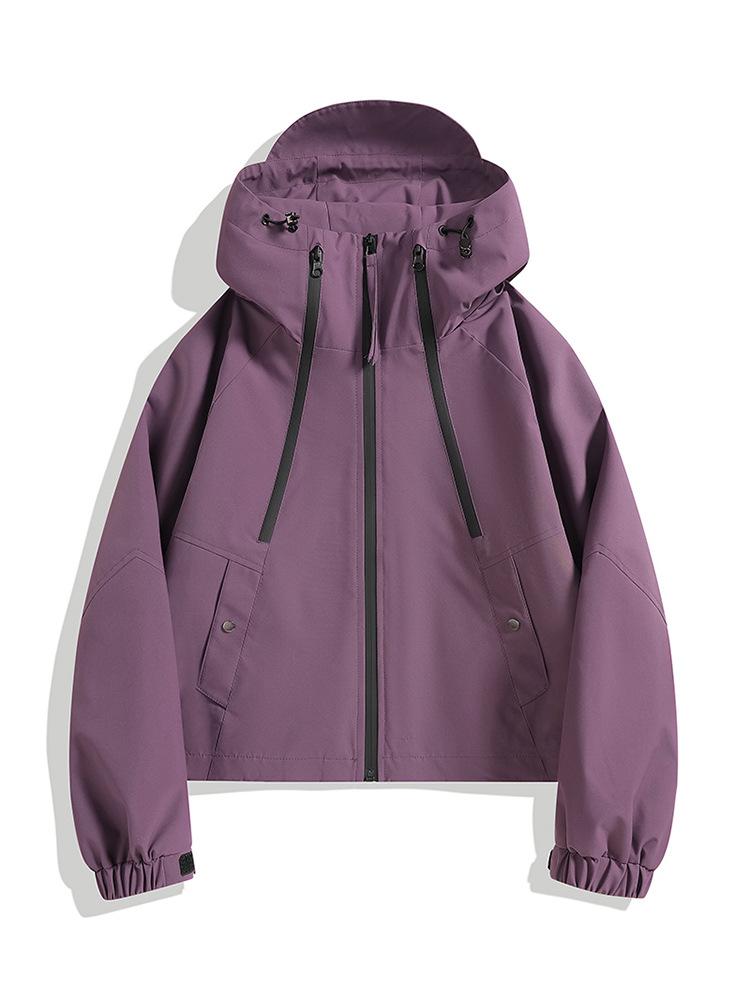 Women's Autumn Winter Waterproof Outdoor Mountaineering Jacket – Trendy, Versatile, and Cold-Protective for Cycling & Hiking