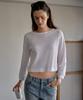 Футболка Cita Waffle Semi Crop_Ctt3003(белый)